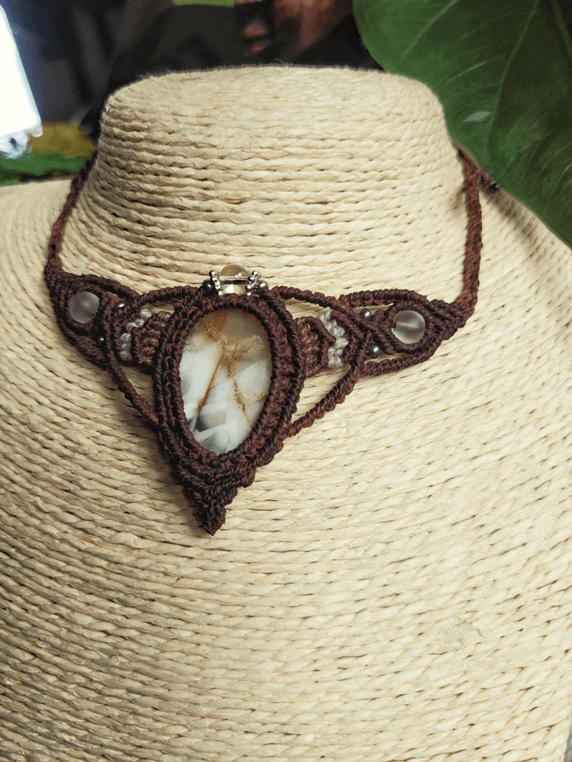Agate dentritique