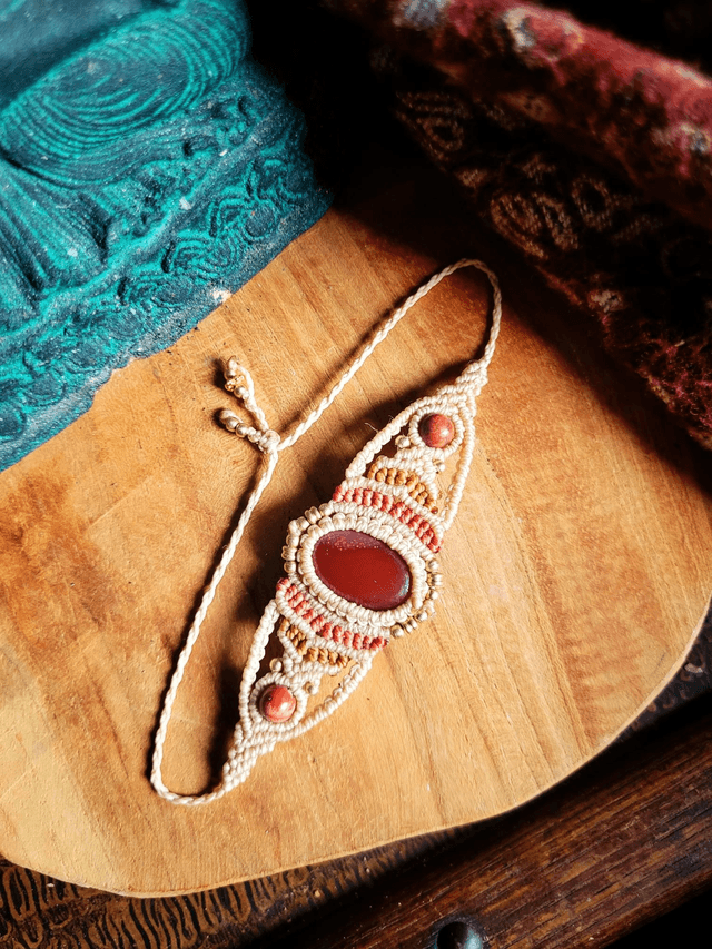 Bracelet calcédoine 