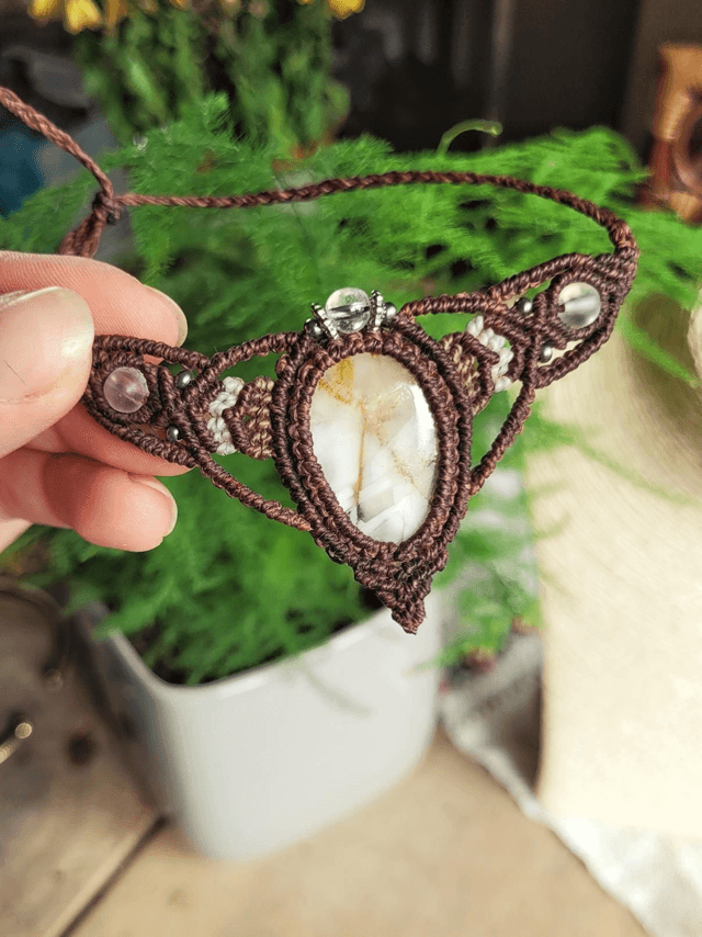 Agate dentritique